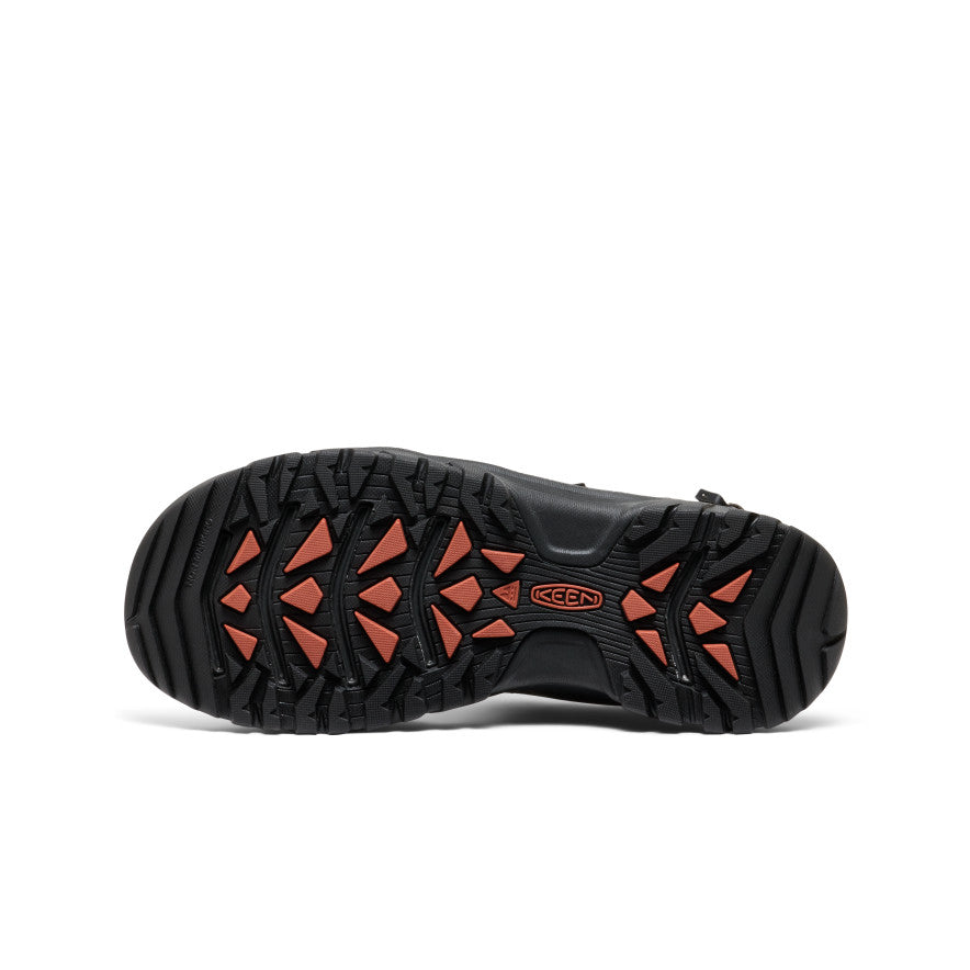 Men's Targhee III Open Toe Sandal Grey/Black | Keen