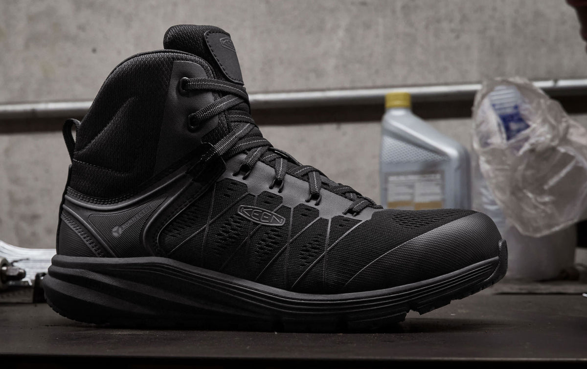 Men's Vista Energy Mid (Carbon Toe) Black/Raven | Keen