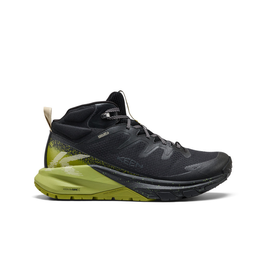 Men's Targhee Apex Waterproof Hiking Boot Black/Golden Cypress | Keen