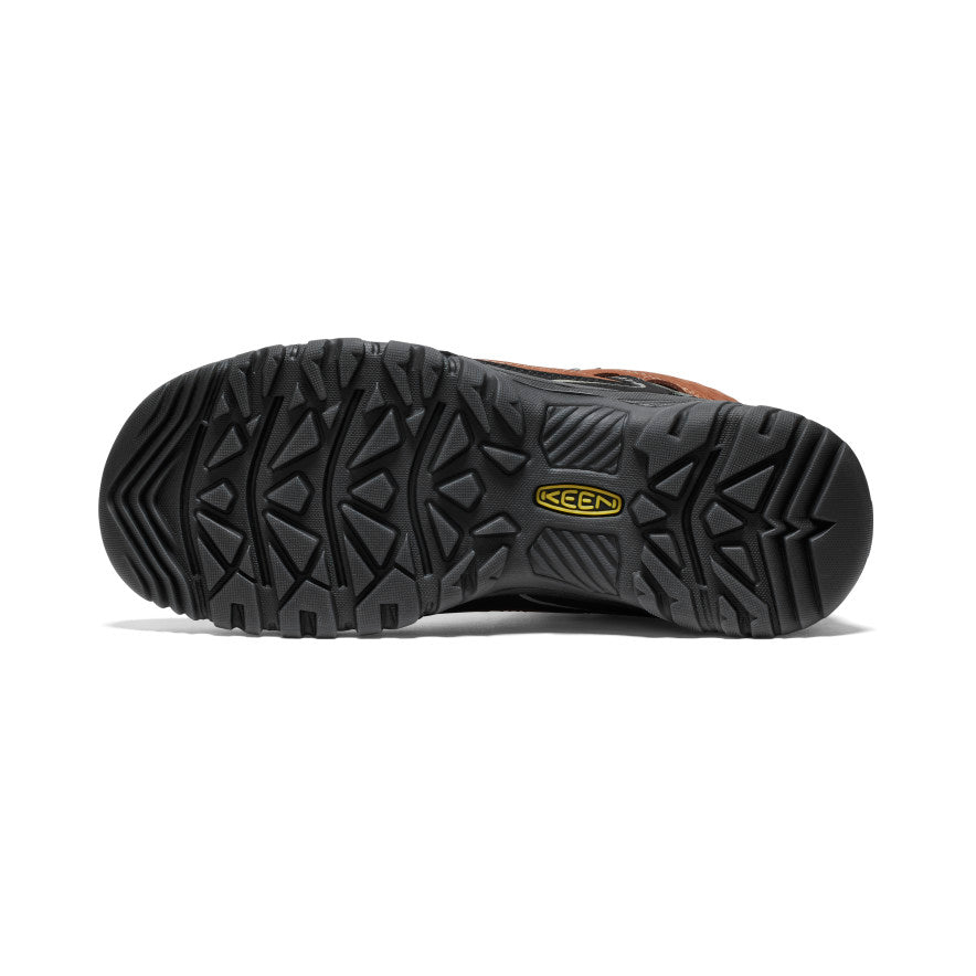 Men's Targhee IV Waterproof Hiking Boot Bison/Black | Keen