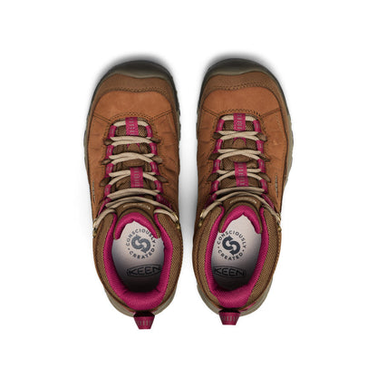 Women's Targhee IV Waterproof Hiking Boot Bison/Beaujolais | Keen