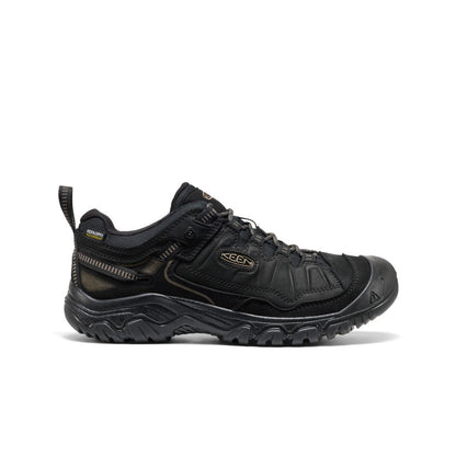 Men's Targhee IV Waterproof Hiking Shoe Triple Black | Keen