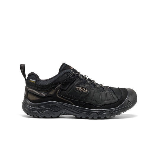 Men's Targhee IV Waterproof Hiking Shoe Triple Black | Keen