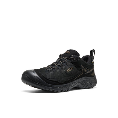 Men's Targhee IV Waterproof Hiking Shoe Triple Black | Keen