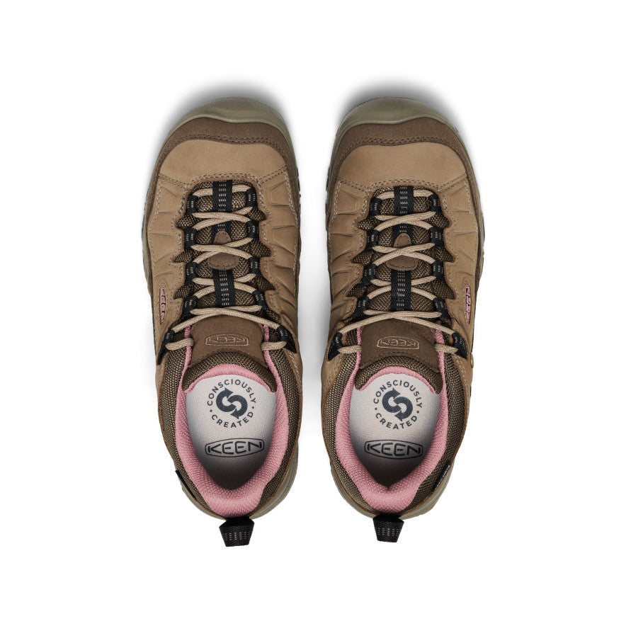 Women's Targhee IV Waterproof Hiking Shoe Brindle/Nostalgia Rose | Keen