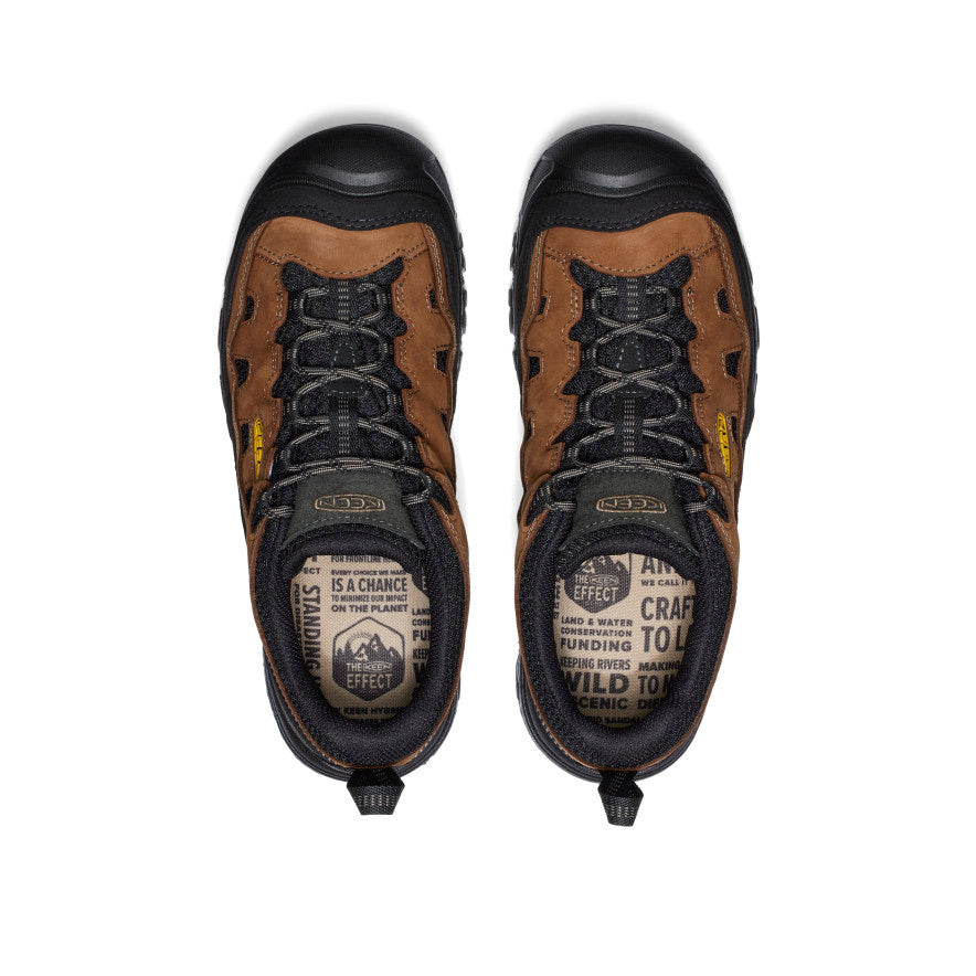 Men's Targhee IV Vented Hiking Shoe Bison/Golden Yellow | Keen