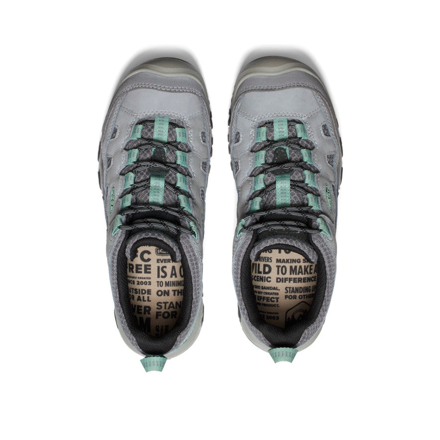 Women's Targhee IV Vented Hiking Shoe Alloy/Granite Green | Keen