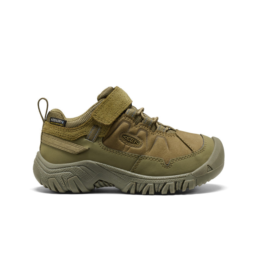 Little Kids' Targhee IV Waterproof Hiking Shoe Martini Olive | Keen