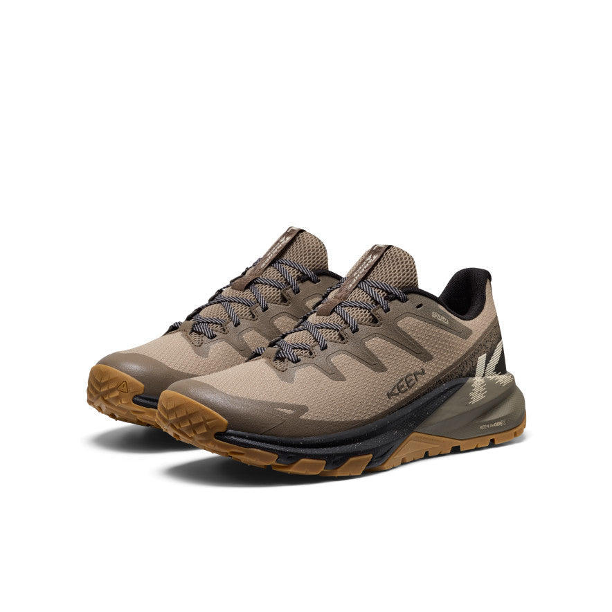 Men's Targhee Apex Waterproof Hiking Shoe Brindle/Canteen | Keen