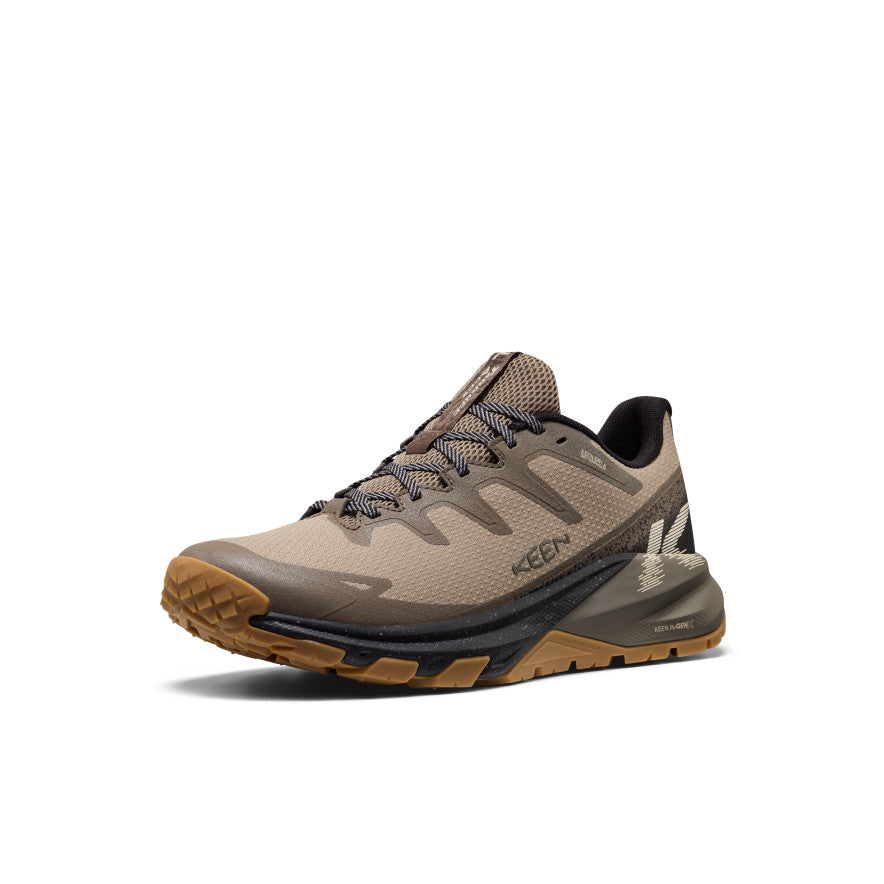 Men's Targhee Apex Waterproof Hiking Shoe Brindle/Canteen | Keen