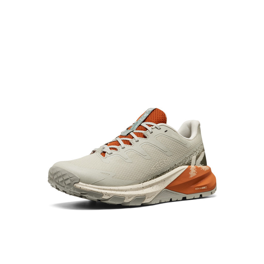 Men's Targhee Apex Waterproof Hiking Shoe Abbey Stone/Gold Flame | Keen