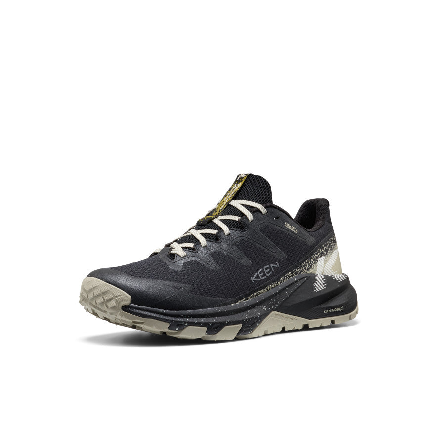 Men's Targhee Apex Wide Waterproof Hiking Shoe Black/Abbey Stone | Keen