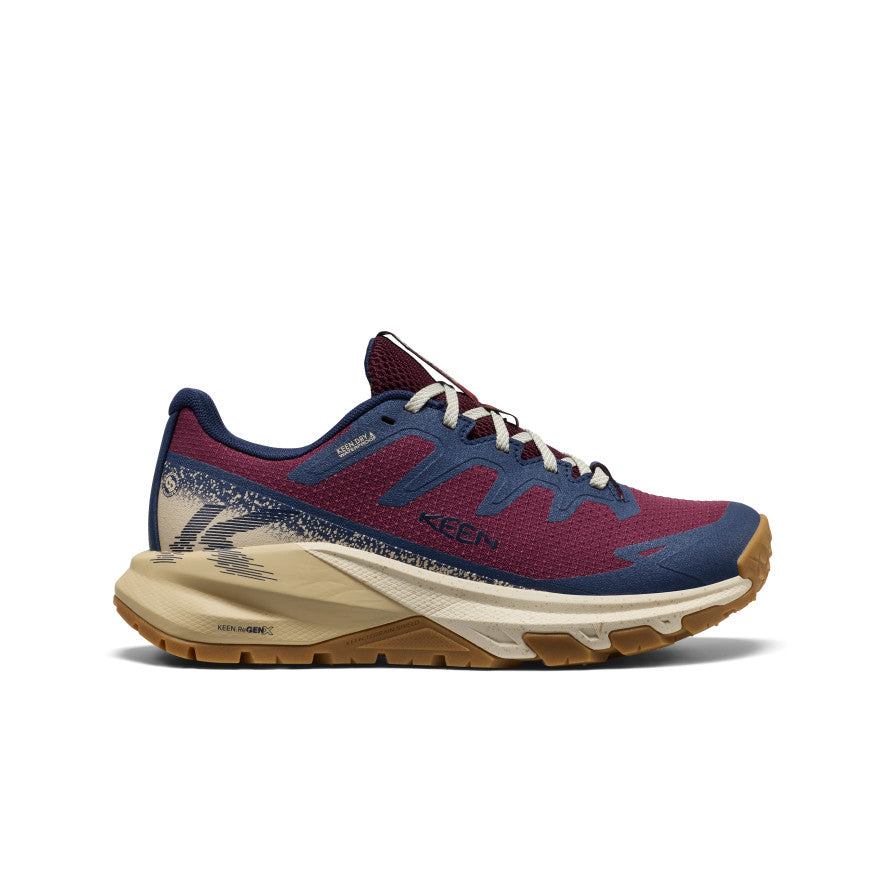 Women's Targhee Apex Waterproof Hiking Shoe Fig/Naval Academy | Keen