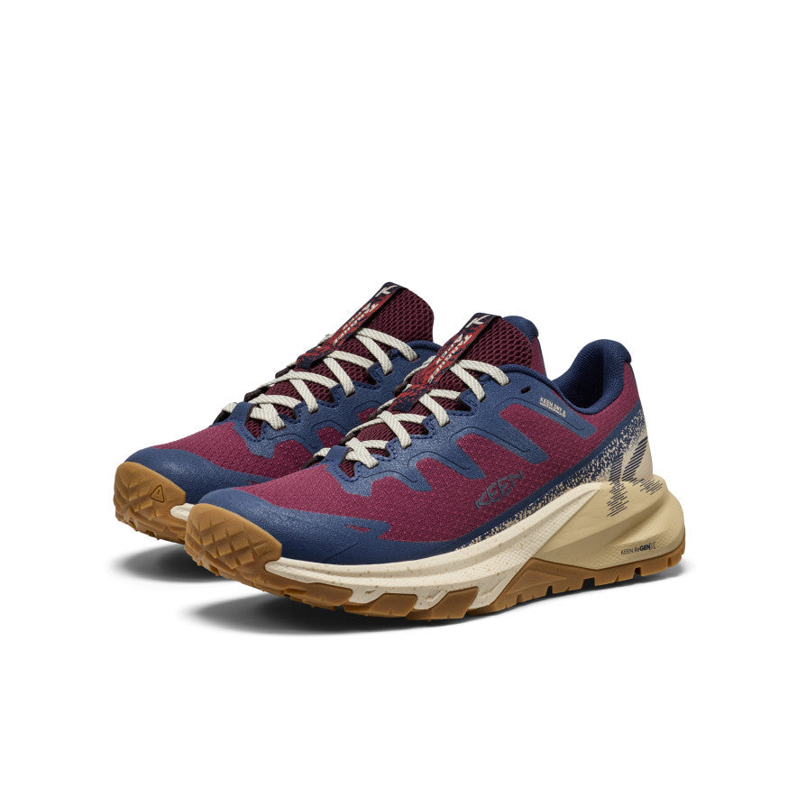 Women's Targhee Apex Waterproof Hiking Shoe Fig/Naval Academy | Keen