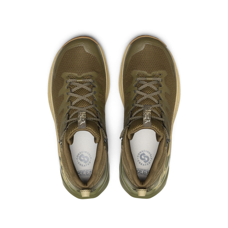 Men's Targhee Apex Wide Waterproof Hiking Boot Dark Olive/Khaki | Keen