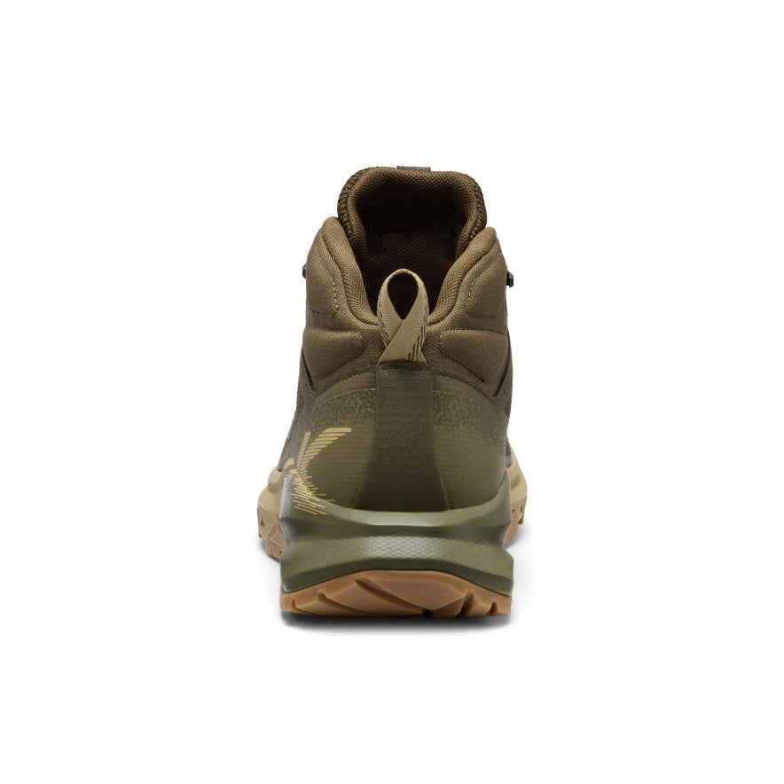 Men's Targhee Apex Wide Waterproof Hiking Boot Dark Olive/Khaki | Keen