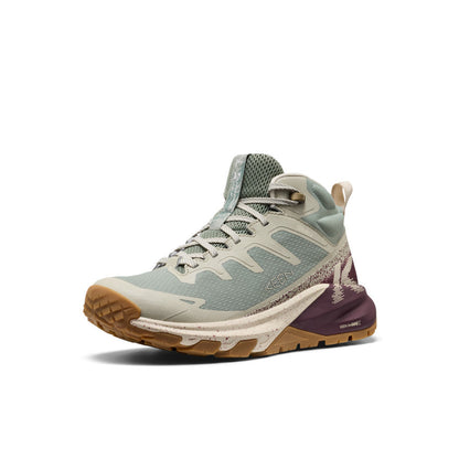Women's Targhee Apex Waterproof Hiking Boot Lily Pad/Fig | Keen