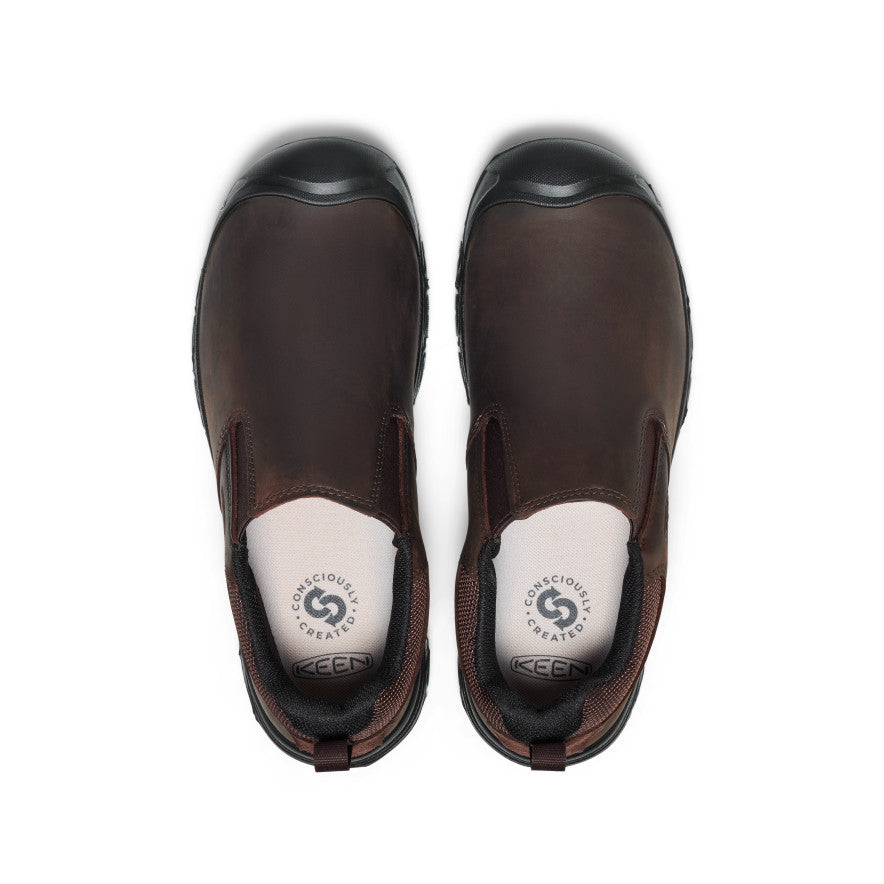 Men's Targhee IV Wide Slip-On Java/Black | Keen