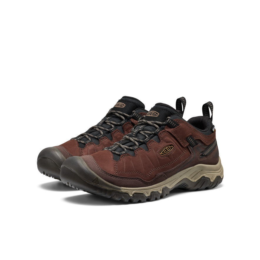 Men's Targhee IV Waterproof Hiking Shoe Java/Bison | Keen
