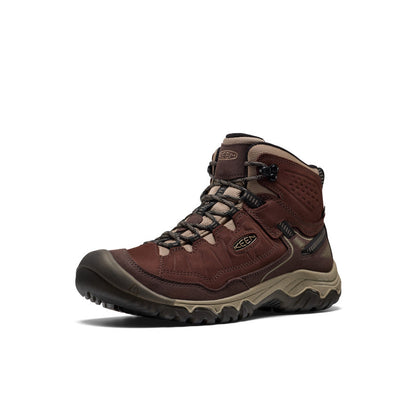 Men's Targhee IV Waterproof Hiking Boot Java/Brindle | Keen