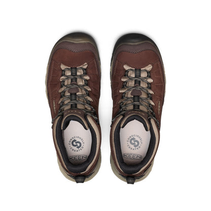 Men's Targhee IV Waterproof Hiking Boot Java/Brindle | Keen