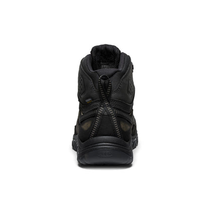 Men's Targhee IV Wide Waterproof Hiking Boot Triple Black | Keen