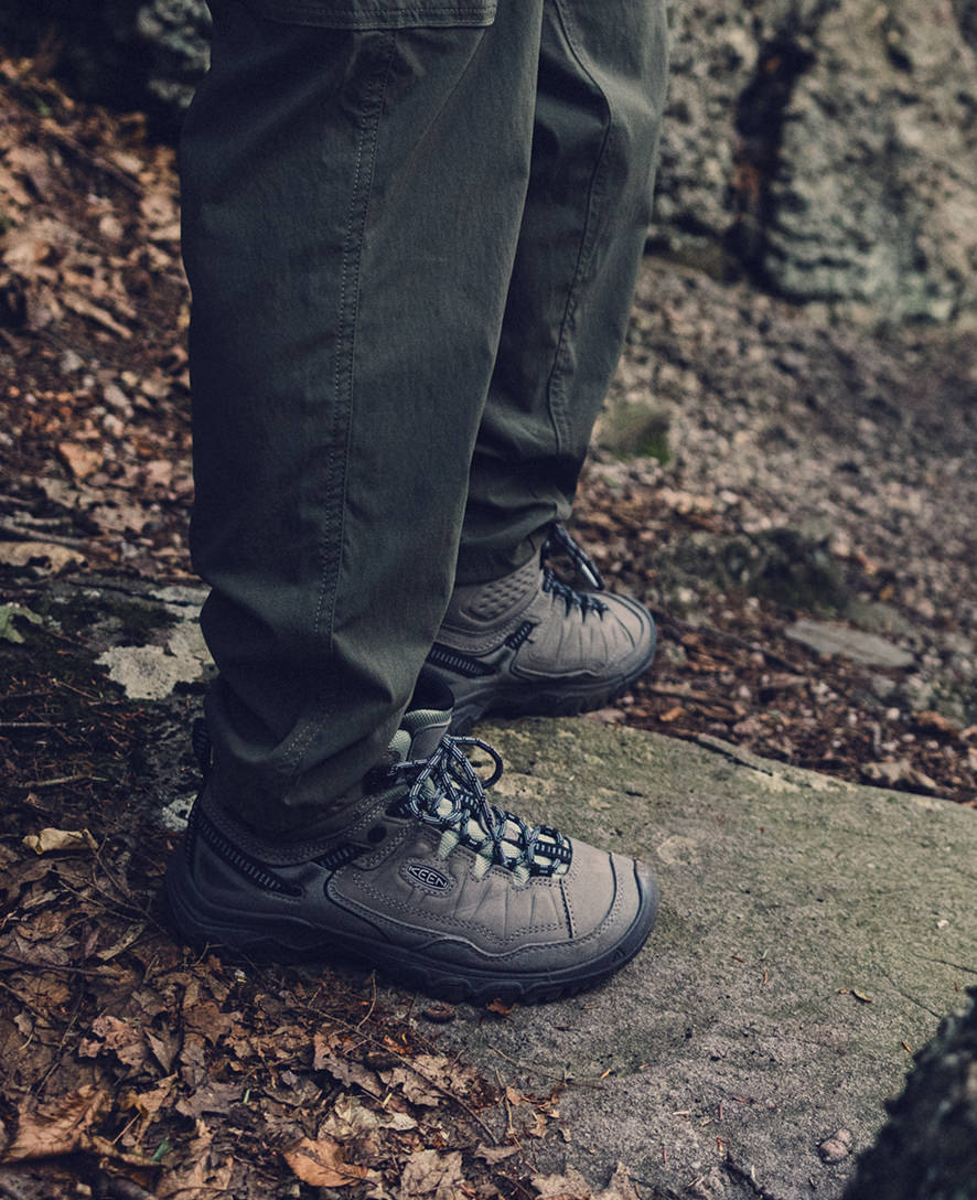 Women's Targhee IV Waterproof Hiking Boot Steel Grey/Lily Pad | Keen