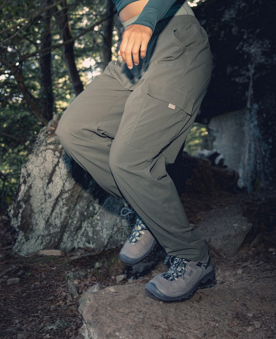 Women's Targhee IV Waterproof Hiking Boot Steel Grey/Lily Pad | Keen