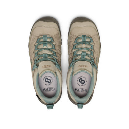 Women's Targhee IV Waterproof Hiking Shoe Abbey Stone/Lily Pad | Keen