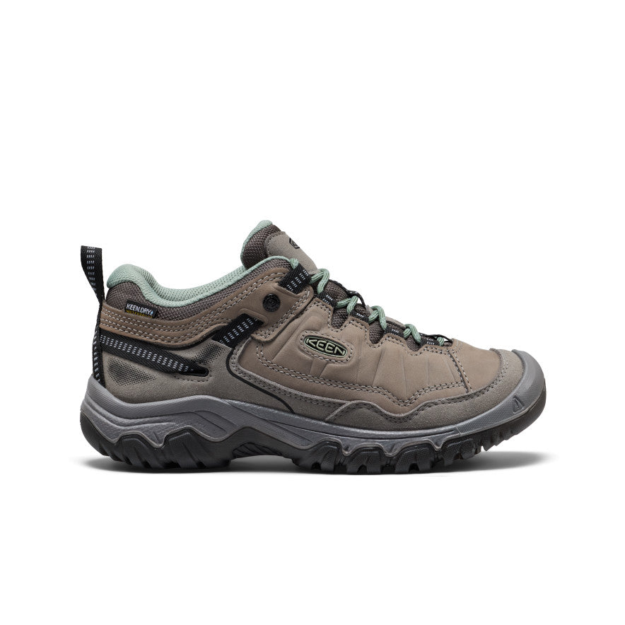 Women's Targhee IV Waterproof Hiking Shoe Steel Grey/Lily Pad | Keen