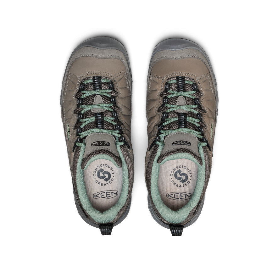 Women's Targhee IV Waterproof Hiking Shoe Steel Grey/Lily Pad | Keen