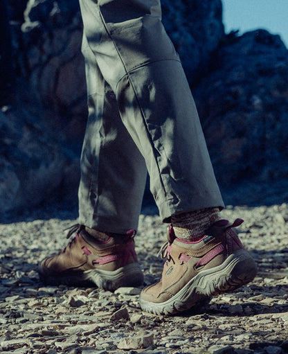 Women's Targhee IV Waterproof Hiking Shoe Steel Grey/Lily Pad | Keen