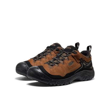 Men's Targhee IV Waterproof Hiking Shoe Bison/Black | Keen