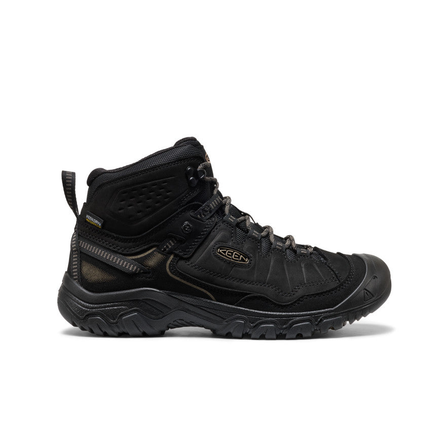Men's Targhee IV Waterproof Hiking Boot Triple Black | Keen