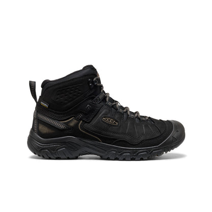 Men's Targhee IV Waterproof Hiking Boot Triple Black | Keen