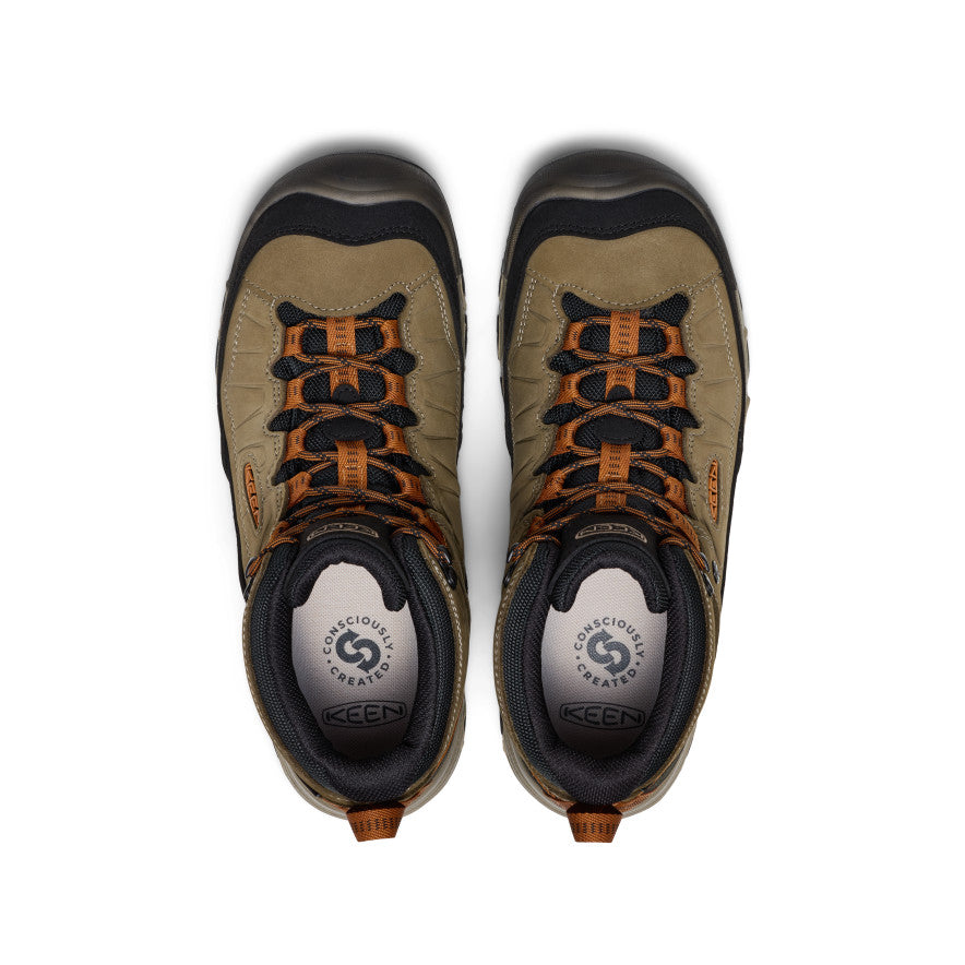 Men's Targhee IV Waterproof Hiking Boot Sea Turtle/Roasted Pecan | Keen