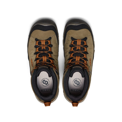 Men's Targhee IV Waterproof Hiking Boot Sea Turtle/Roasted Pecan | Keen