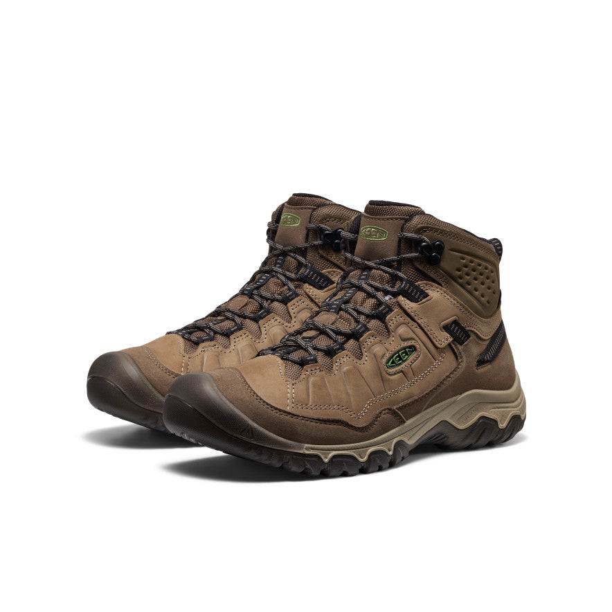 Men's Targhee IV Waterproof Hiking Boot Brindle/Canteen | Keen