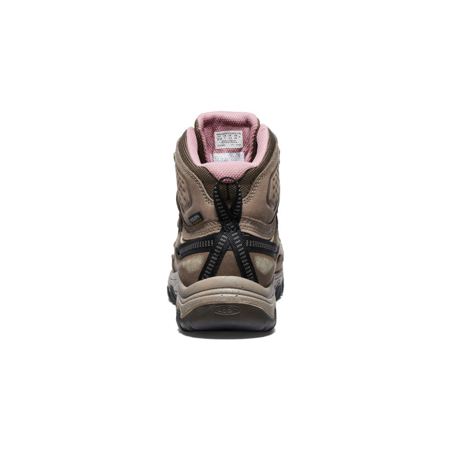 Women's Targhee IV Waterproof Hiking Boot Brindle/Nostalgia Rose | Keen