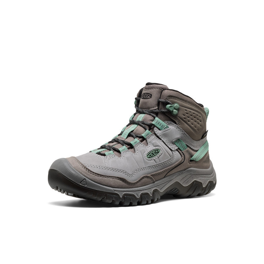 Women's Targhee IV Waterproof Hiking Boot Alloy/Granite Green | Keen