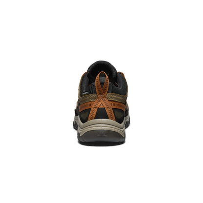 Men's Targhee IV Wide Waterproof Hiking Shoe Sea Turtle/Roasted Pecan | Keen