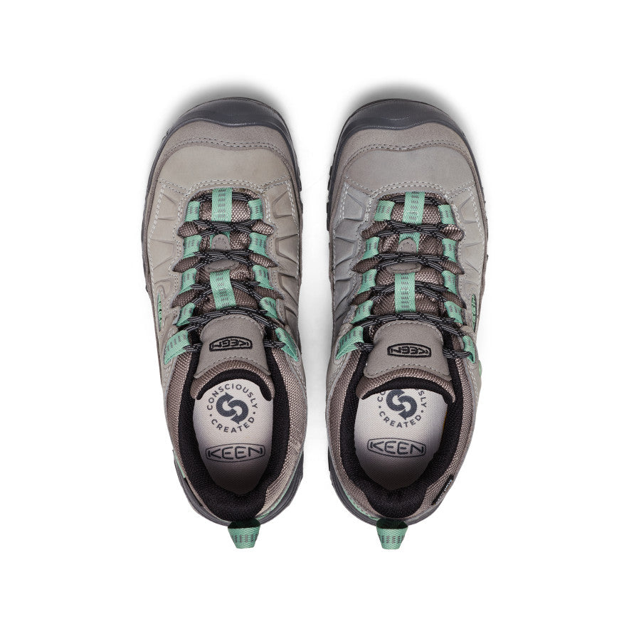 Women's Targhee IV Waterproof Hiking Shoe Alloy/Granite Green | Keen
