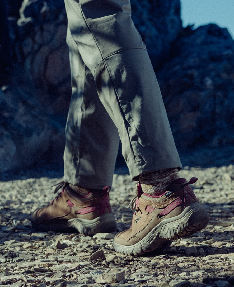 Women's Targhee IV Waterproof Hiking Shoe Alloy/Granite Green | Keen