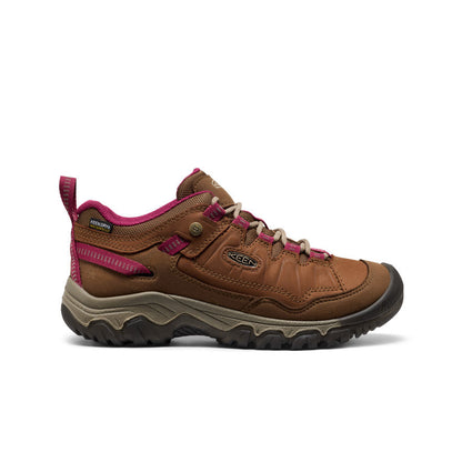 Women's Targhee IV Waterproof Hiking Shoe Bison/Beaujolais | Keen