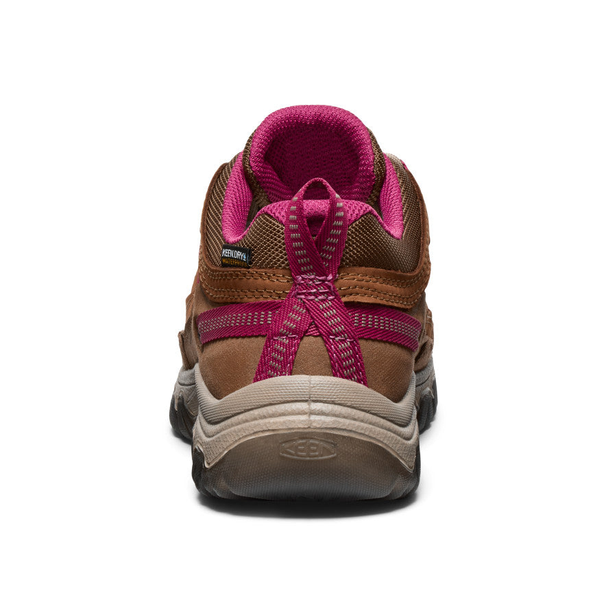 Women's Targhee IV Waterproof Hiking Shoe Bison/Beaujolais | Keen