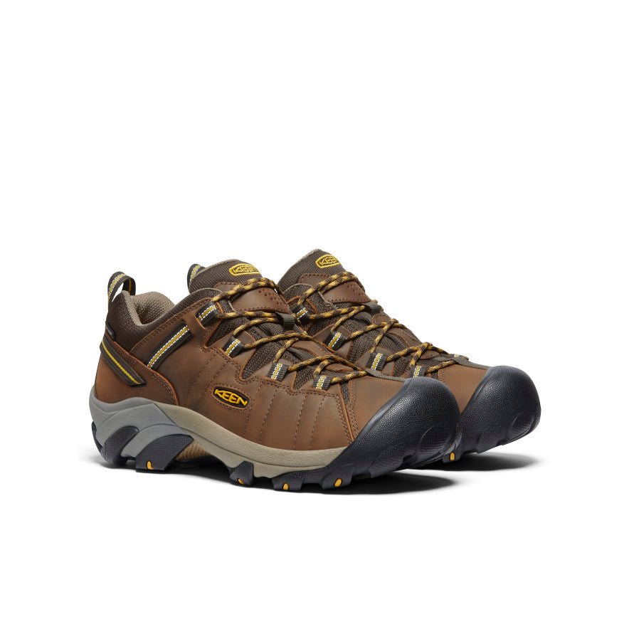 Men's Targhee II Waterproof Cascade Brown/Golden Yellow | Keen