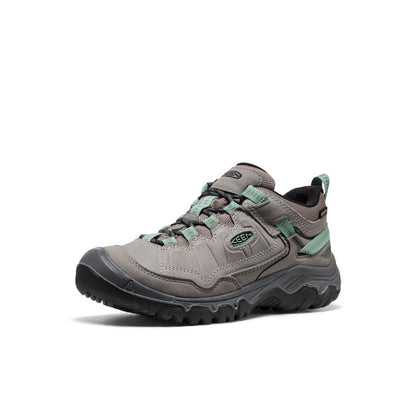 Women's Targhee IV Wide Waterproof Hiking Shoe Alloy/Granite Green | Keen