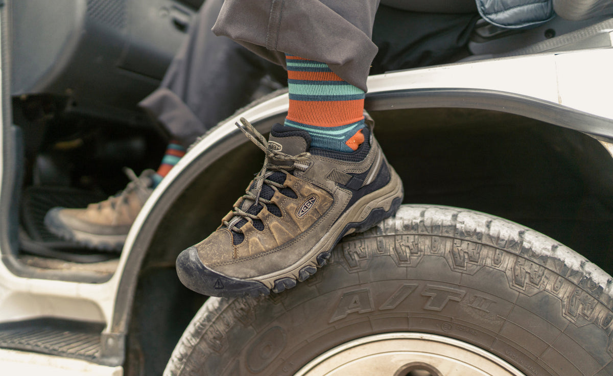 Men's Targhee III Waterproof Black Olive/Golden Brown | Keen