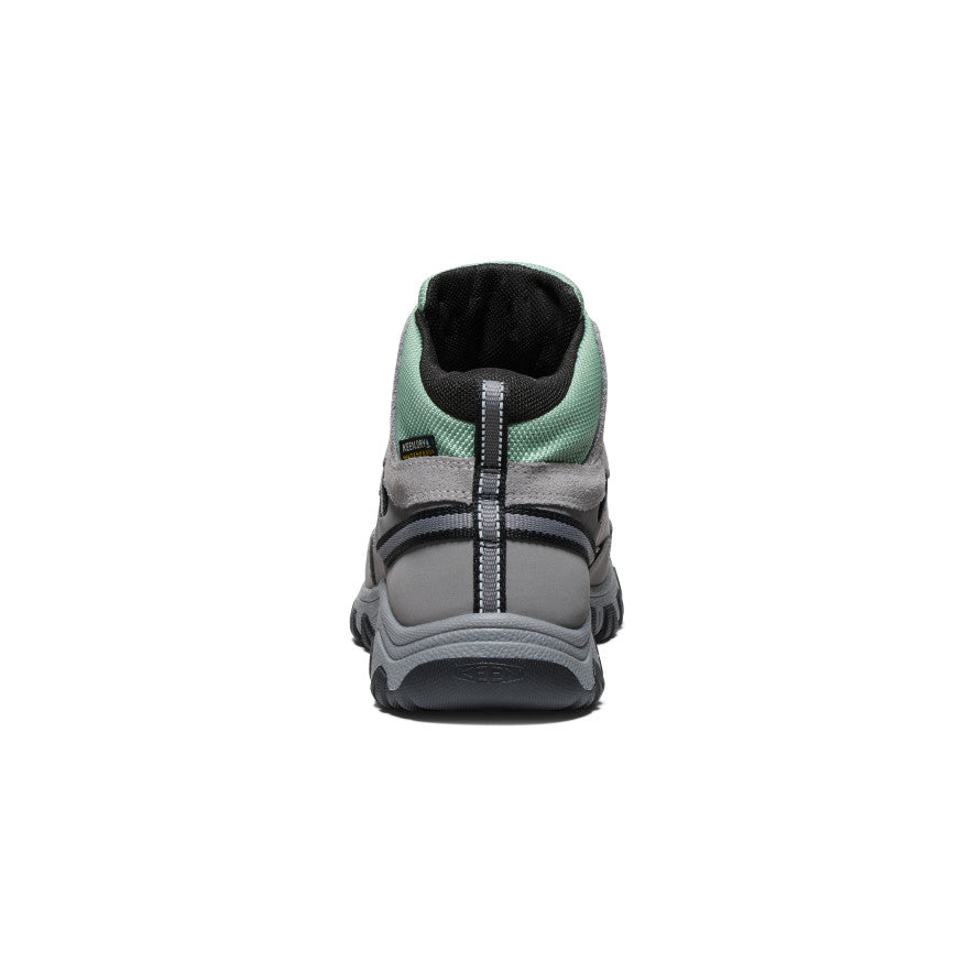 Big Kids' Targhee IV Waterproof Hiking Boot Alloy/Granite Green | Keen
