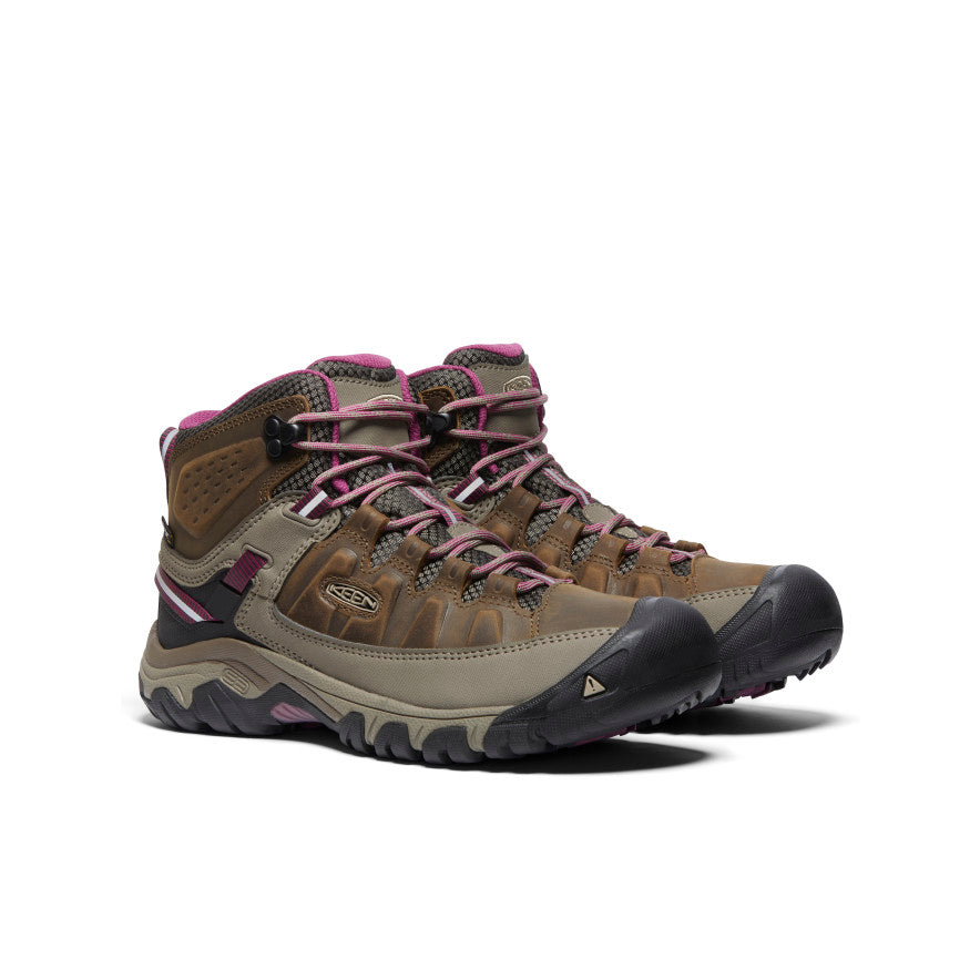 Women's Targhee III Waterproof Mid Weiss/Boysenberry | Keen